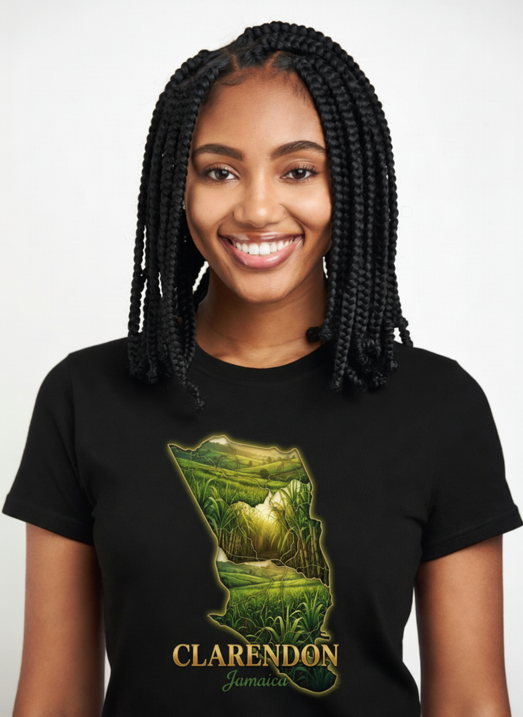 Clarendon Parish Jamaica T-Shirt - Sugar Cane Country | Jamaican Pride Apparel