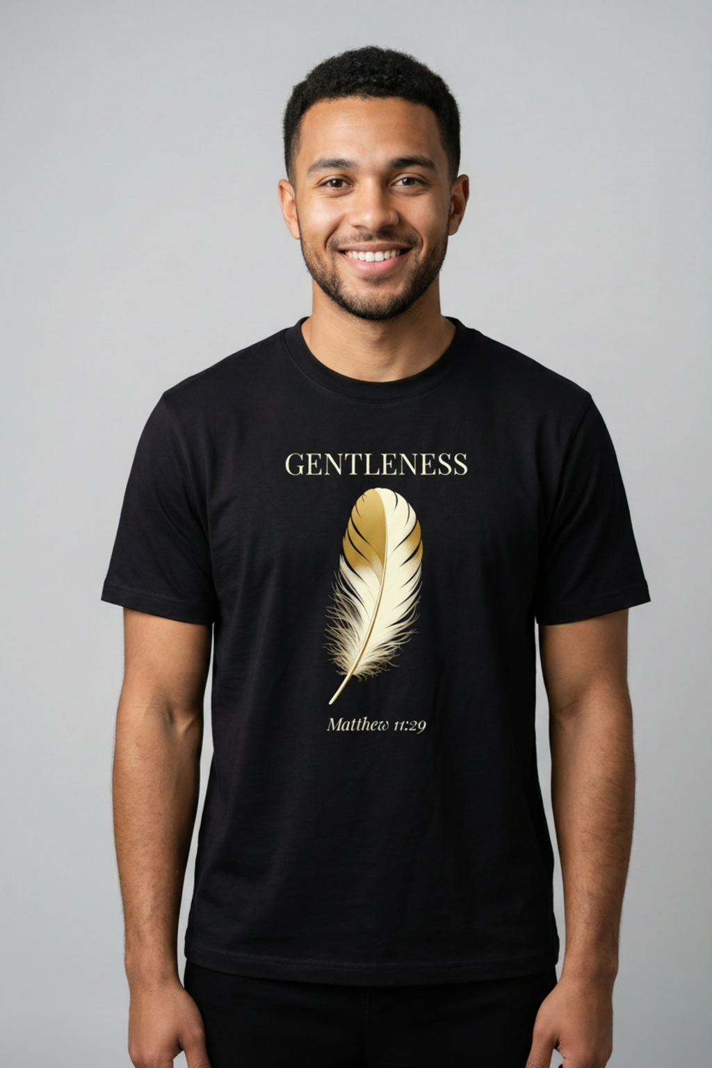 Gentleness Fruit of the Spirit Meek and Lowly T-Shirt - Matthew 11:29