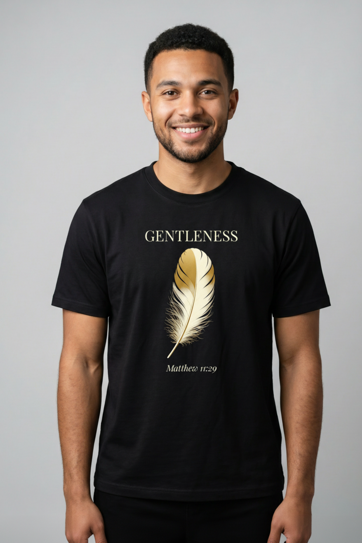 Gentleness Fruit of the Spirit Meek and Lowly T-Shirt - Matthew 11:29