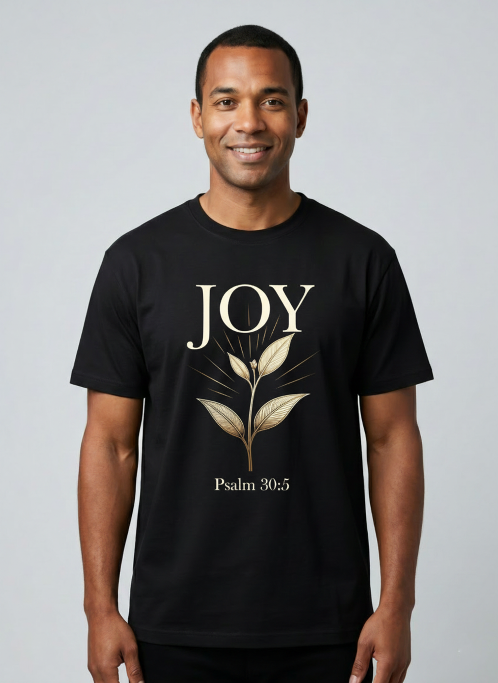 Joy Fruit of the Spirit New Growth T-Shirt - Psalm 30:5