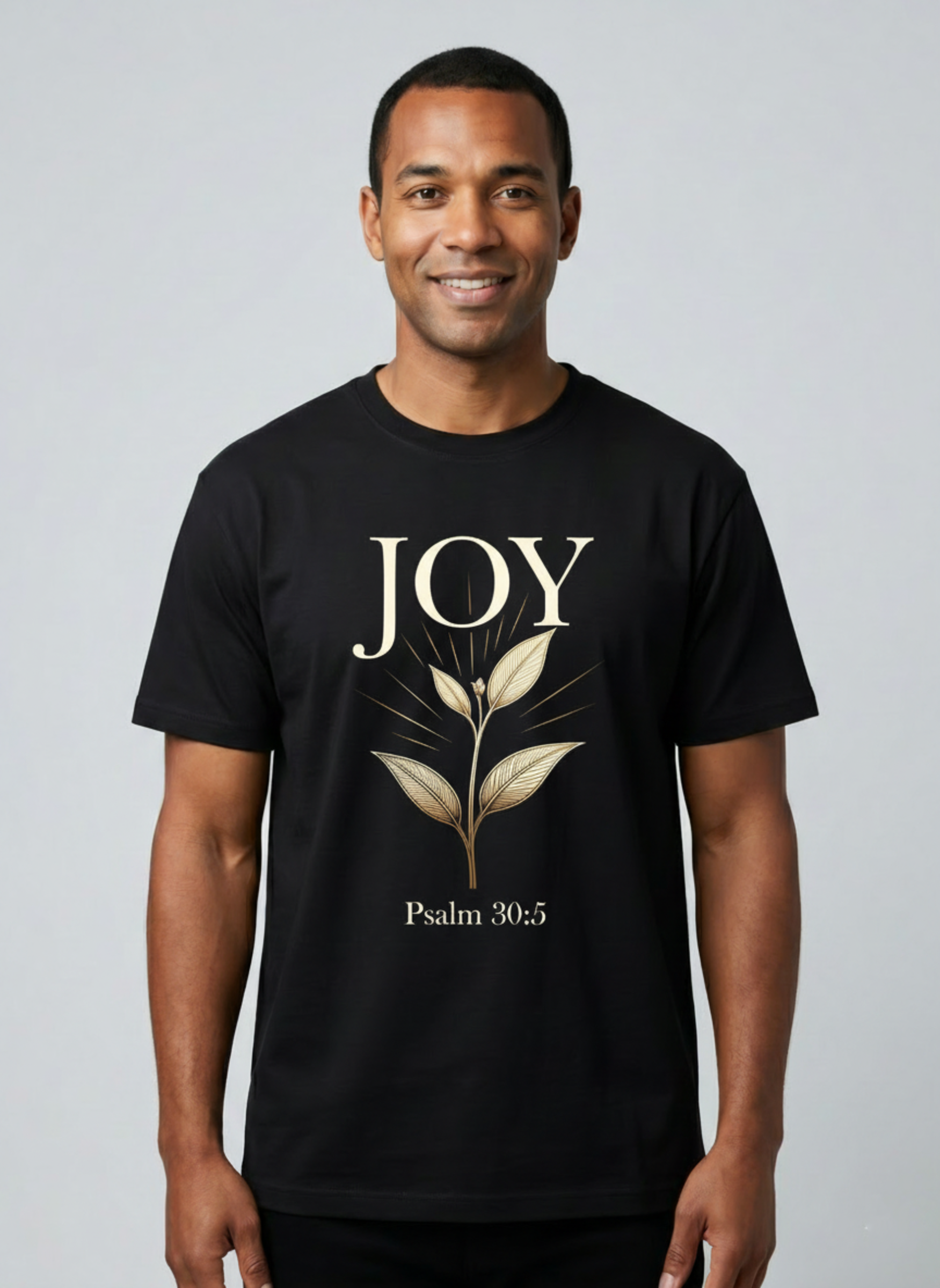 Joy Fruit of the Spirit New Growth T-Shirt - Psalm 30:5