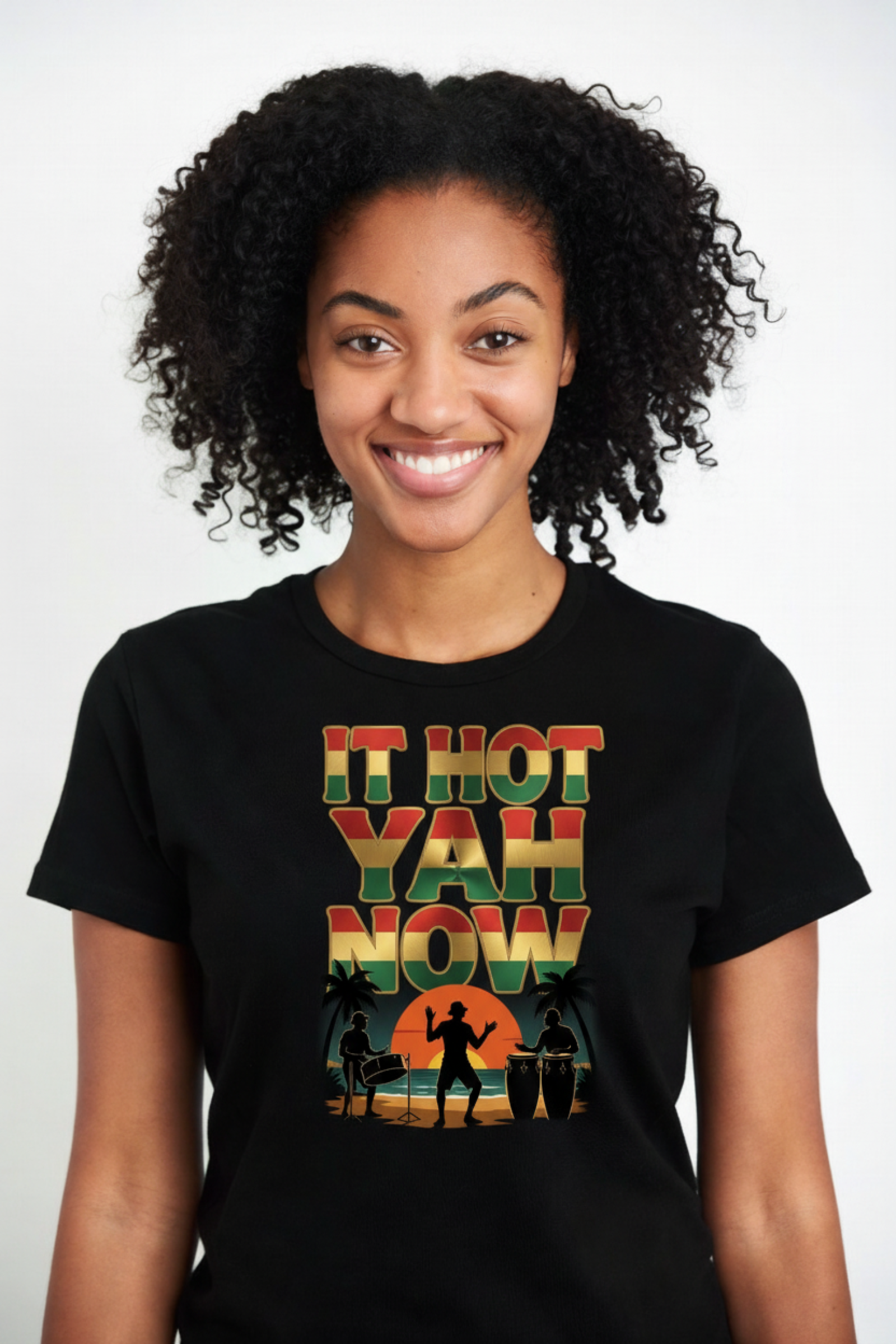 It Hot Wah Now Beach Party - Jamaican Patois T-Shirt