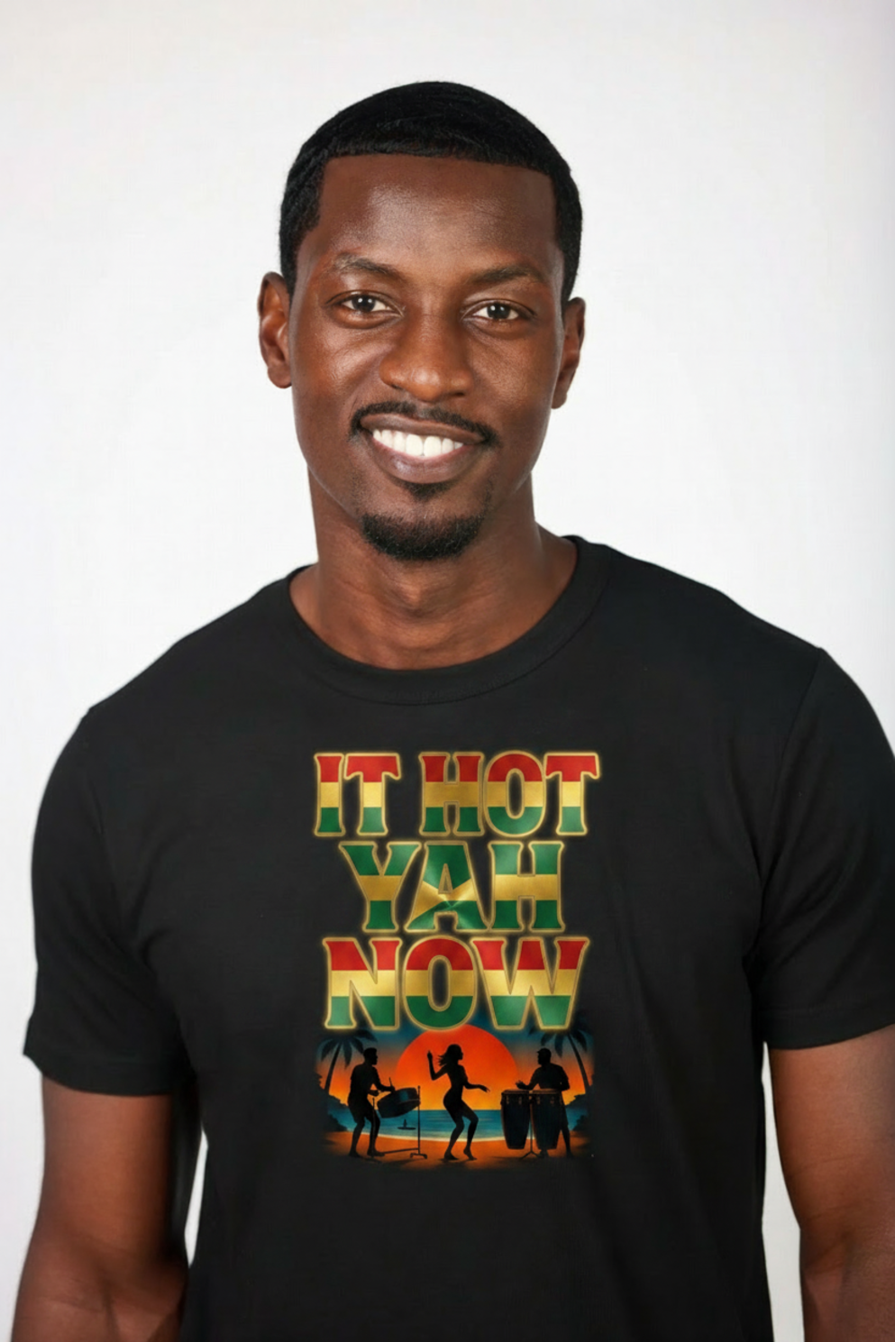 It Hot Yah Now Beach Party Vibes - Jamaican Patois T-Shirt