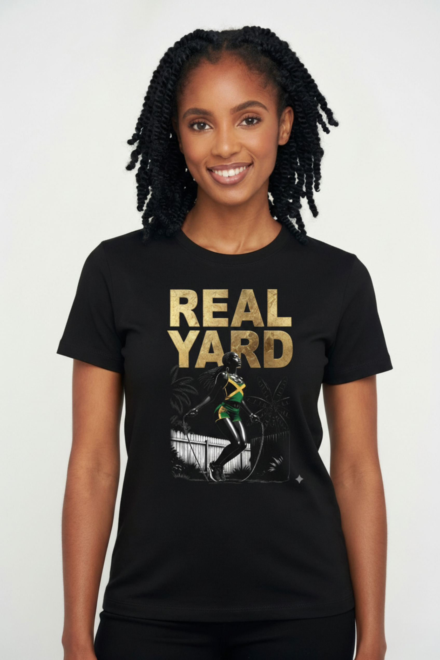 Real Yard Jump Rope Jamaican Patois T-Shirt - Roots & Culture
