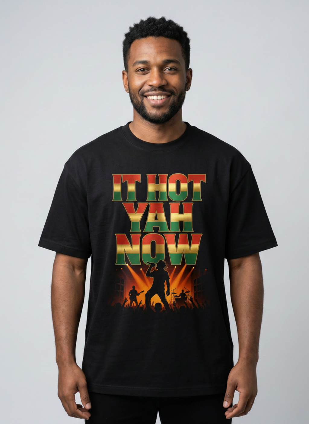 It Hot Yah Now Stage Show - Jamaican Patois T-Shirt