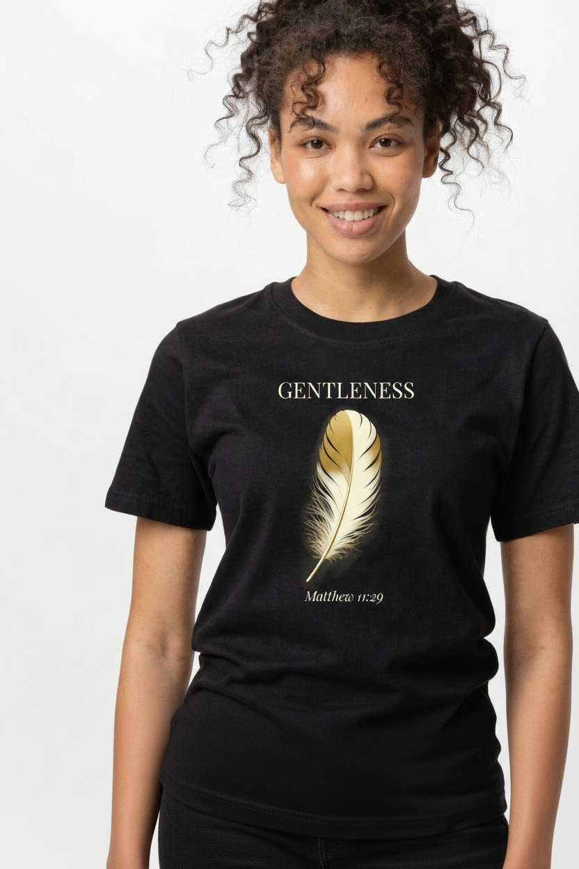 Gentleness Fruit of the Spirit Meek and Lowly T-Shirt - Matthew 11:29