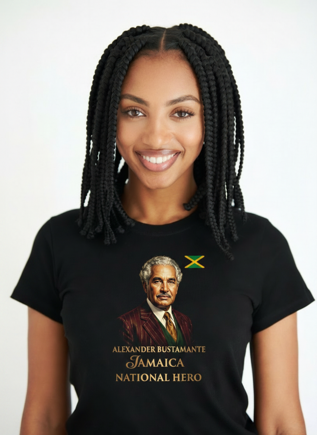 Alexander Bustamante - Jamaica National Hero T-Shirt