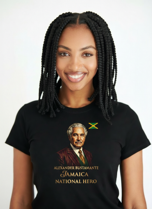 Alexander Bustamante - Jamaica National Hero T-Shirt