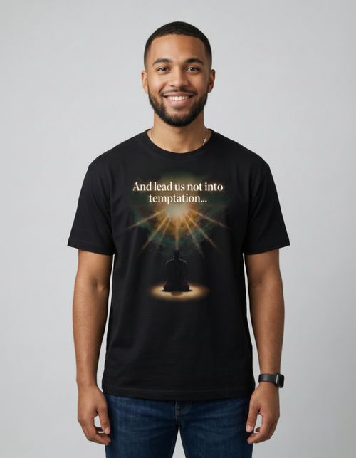 And Lead Us Not Into Temptation… - Lord's Prayer Series Jamaican Christian T-Shirt