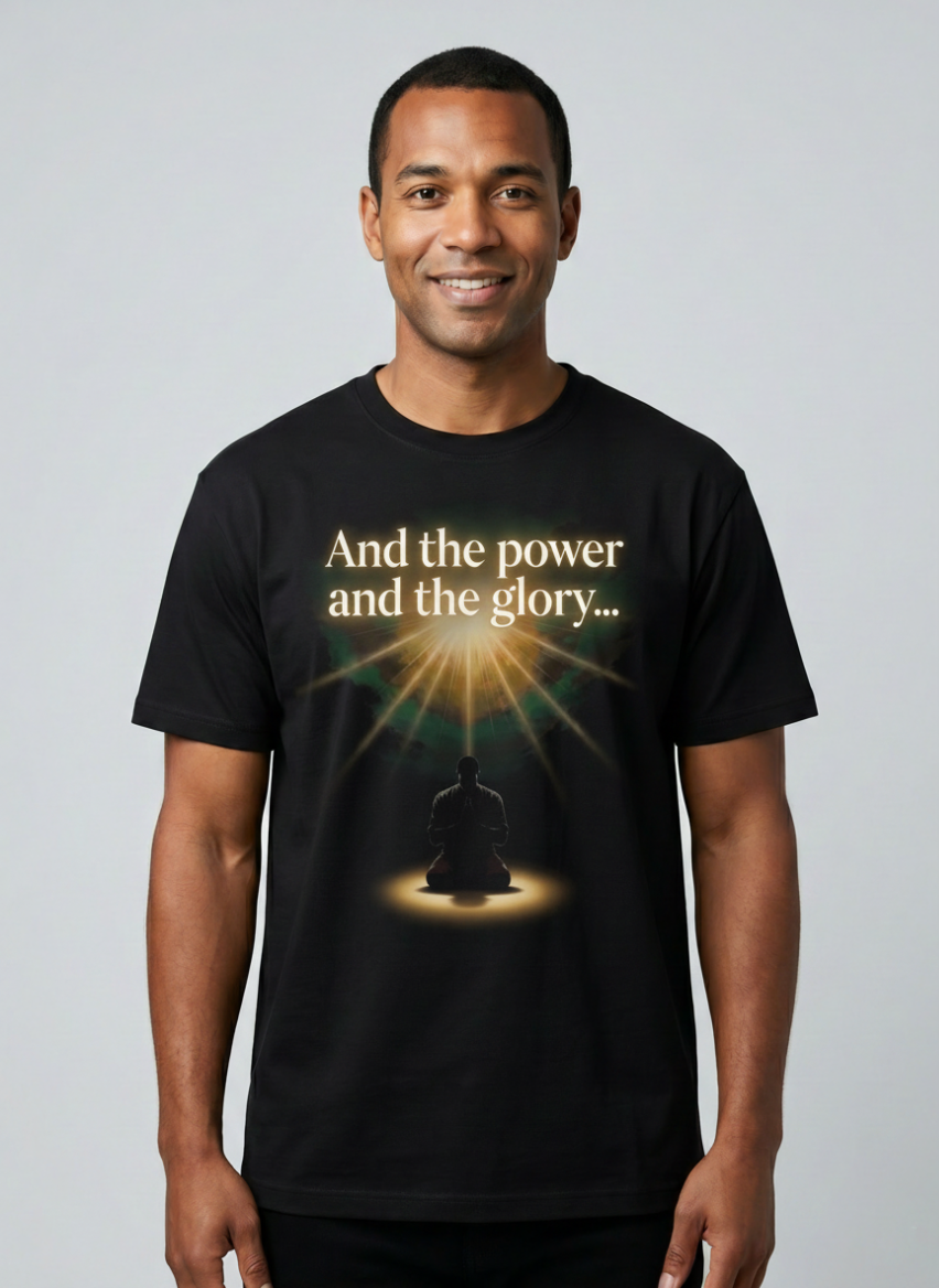 And the Power, and the Glory… - Lord's Prayer Series Jamaican Christian T-Shirt
