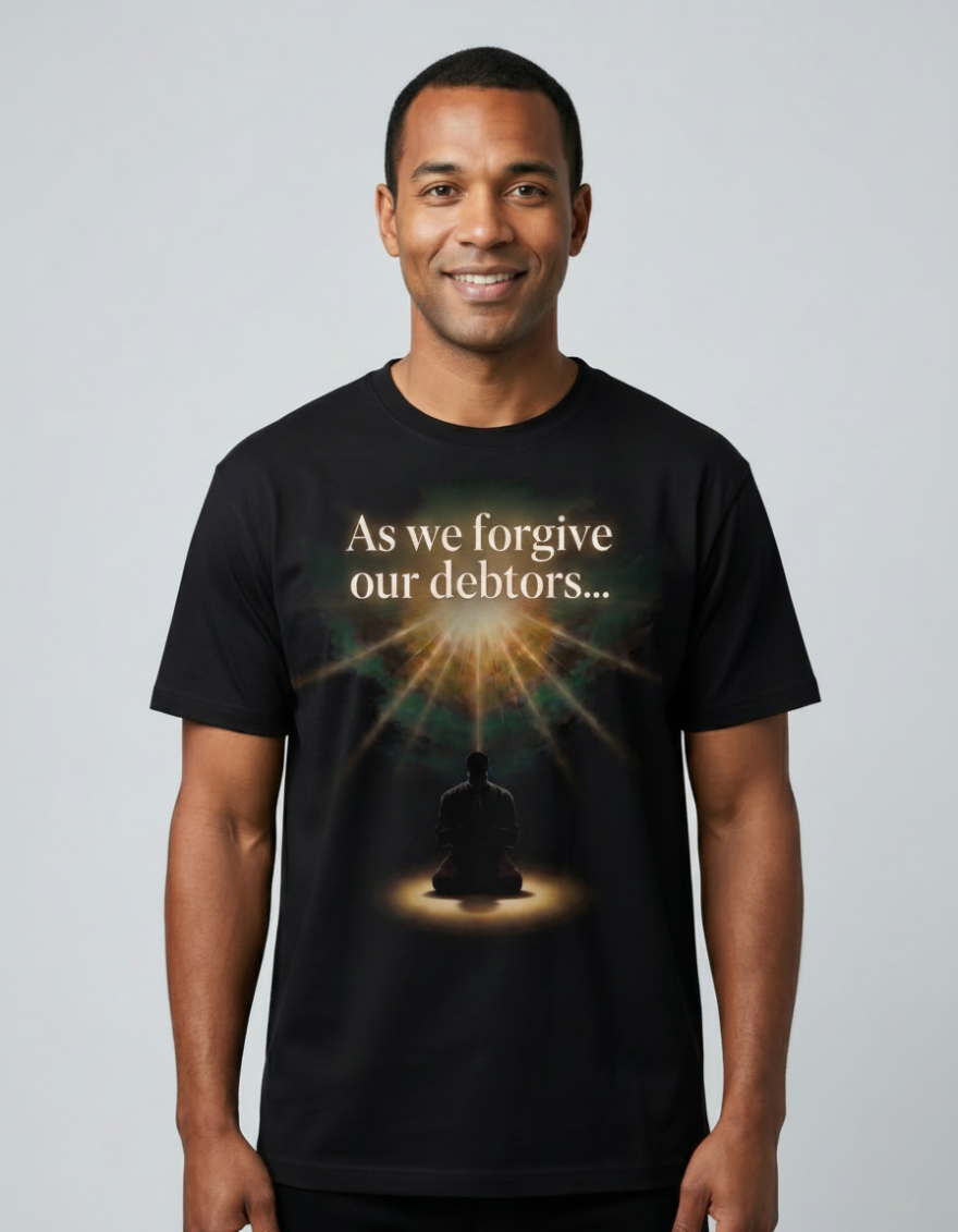 As We Forgive Our Debtors… - Lord's Prayer Series Jamaican Christian T-Shirt