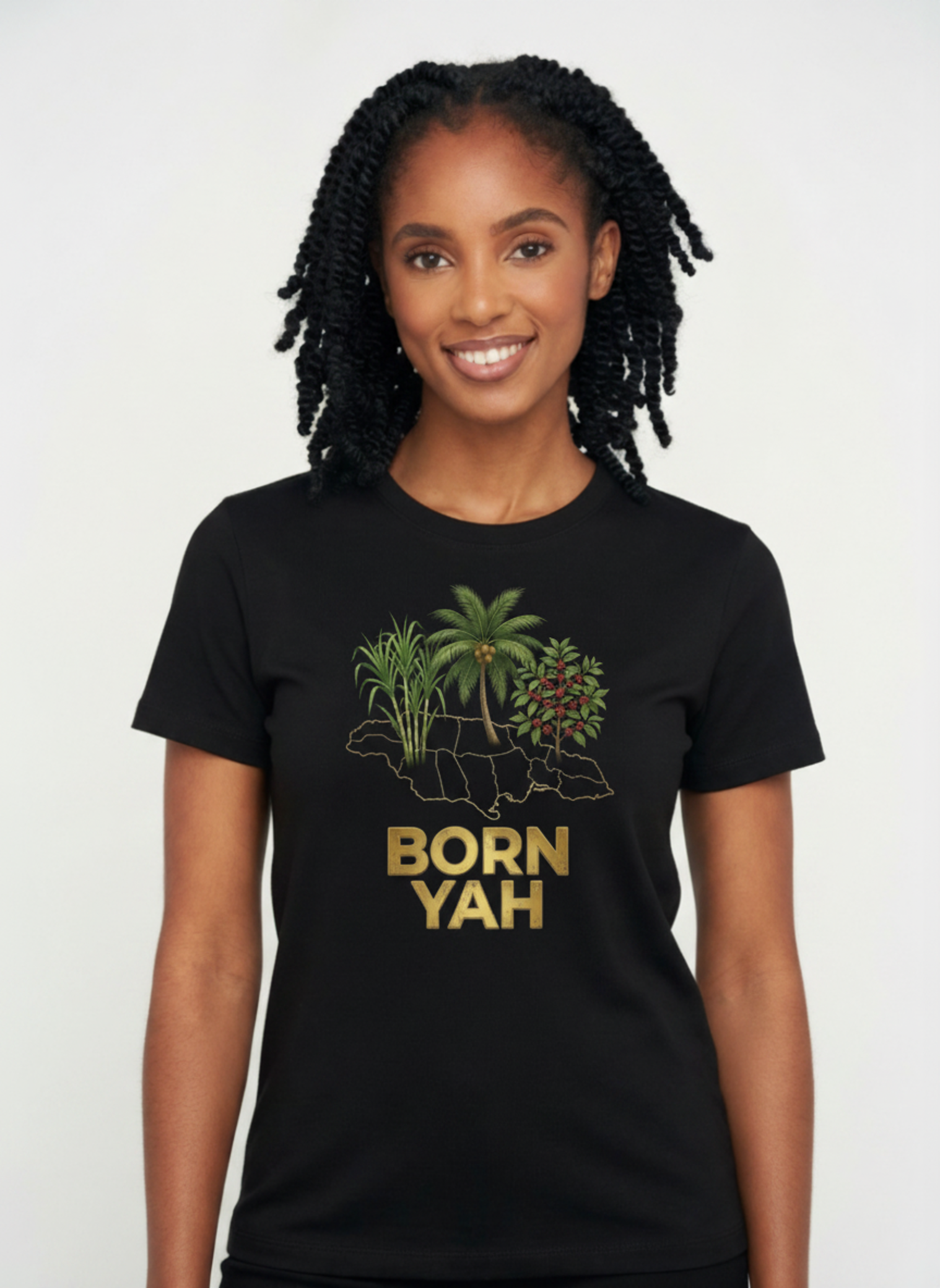 Born Yah - Jamaican Pride T-Shirt - Roots & Culture