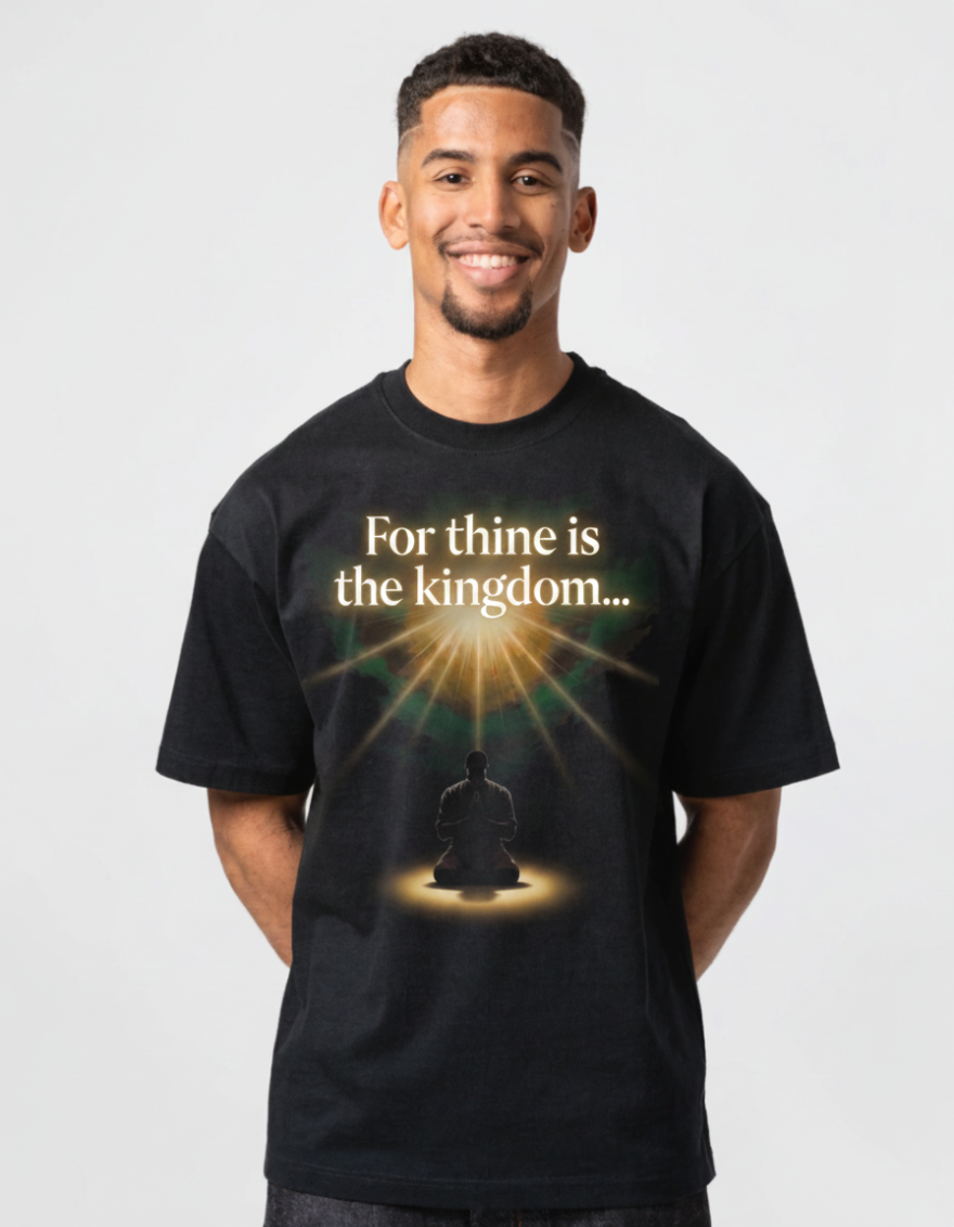 For Thine Is the Kingdom… - Lord's Prayer Series Jamaican Christian T-Shirt