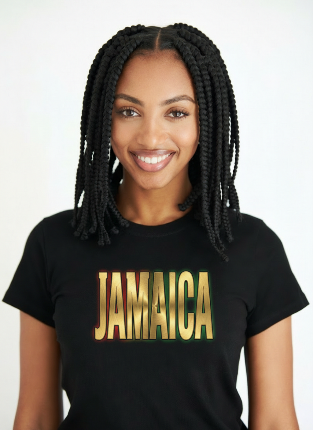 JAMAICA Gold Metallic Pride T-Shirt - Roots & Culture