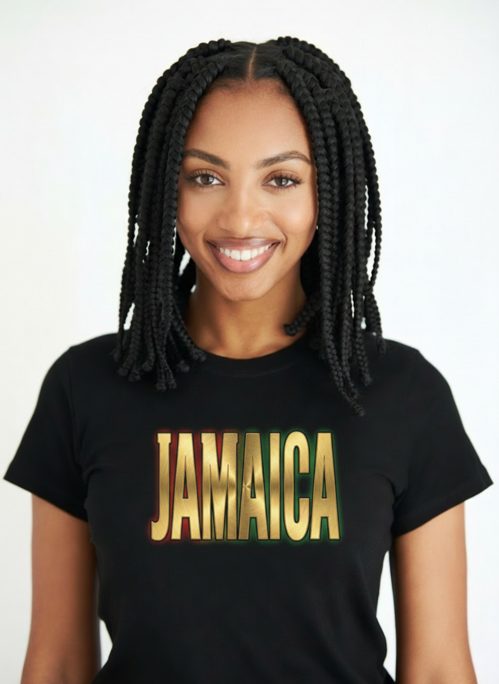 JAMAICA Gold Metallic Pride T-Shirt - Roots & Culture