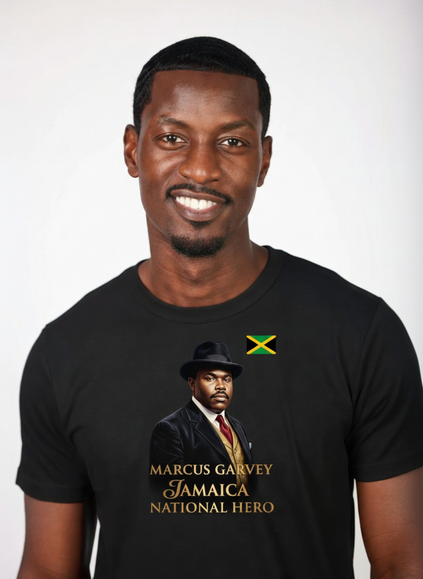 Marcus Garvey Jamaica National Hero T-Shirt - Roots & Culture