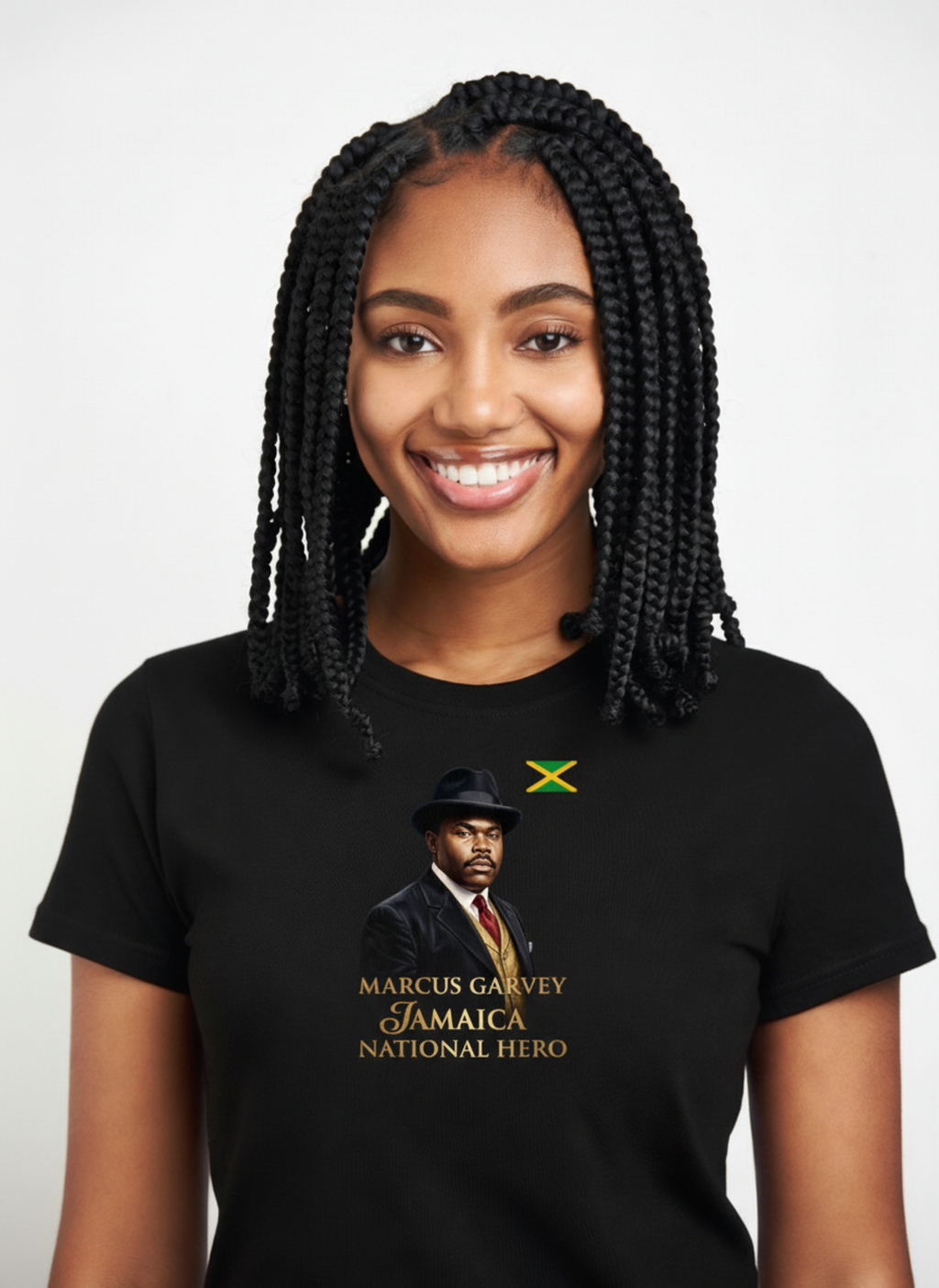 Marcus Garvey Jamaica National Hero T-Shirt - Roots & Culture