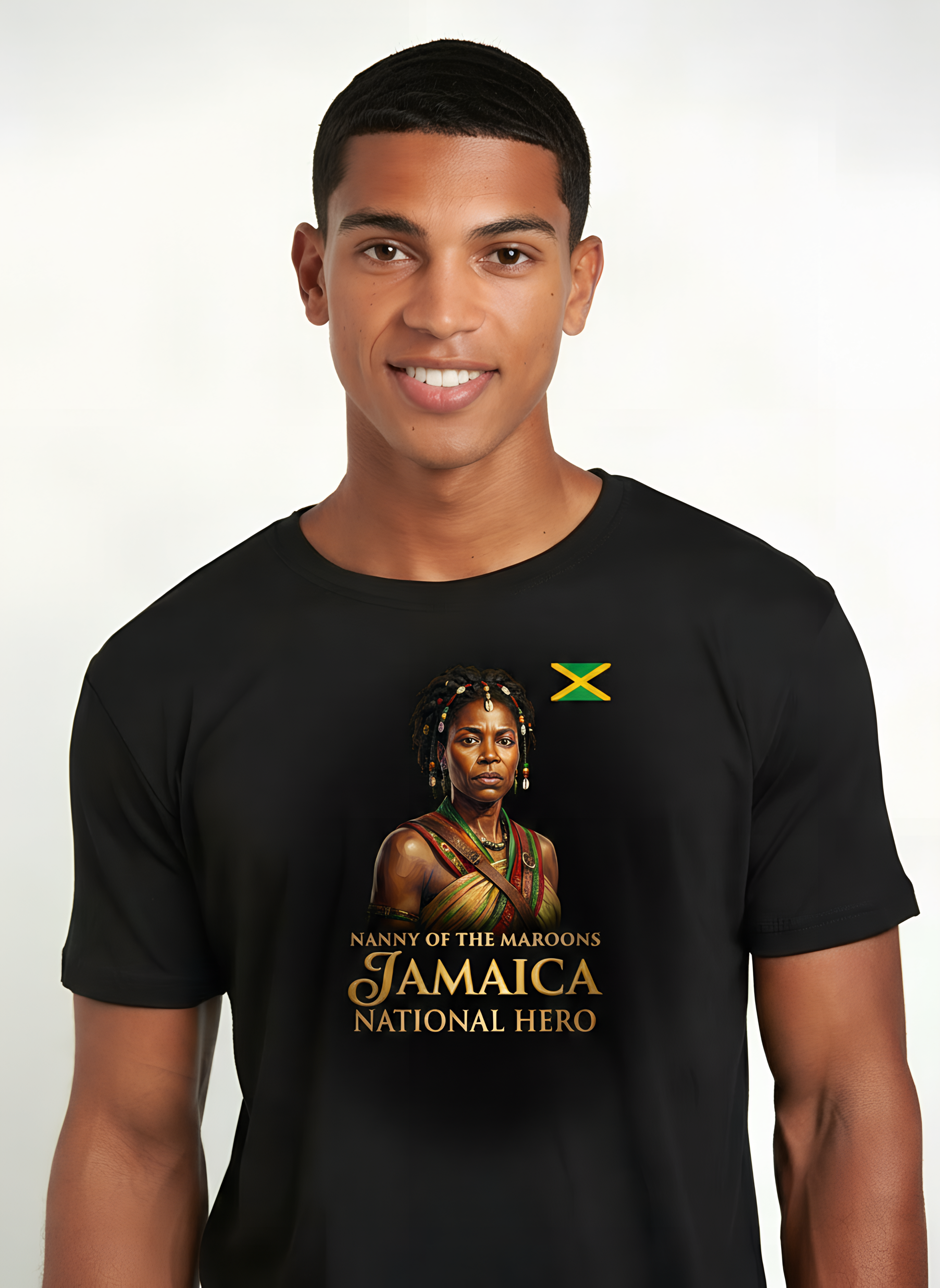 Nanny of the Maroons Jamaican National Hero T-Shirt | Roots & Culture