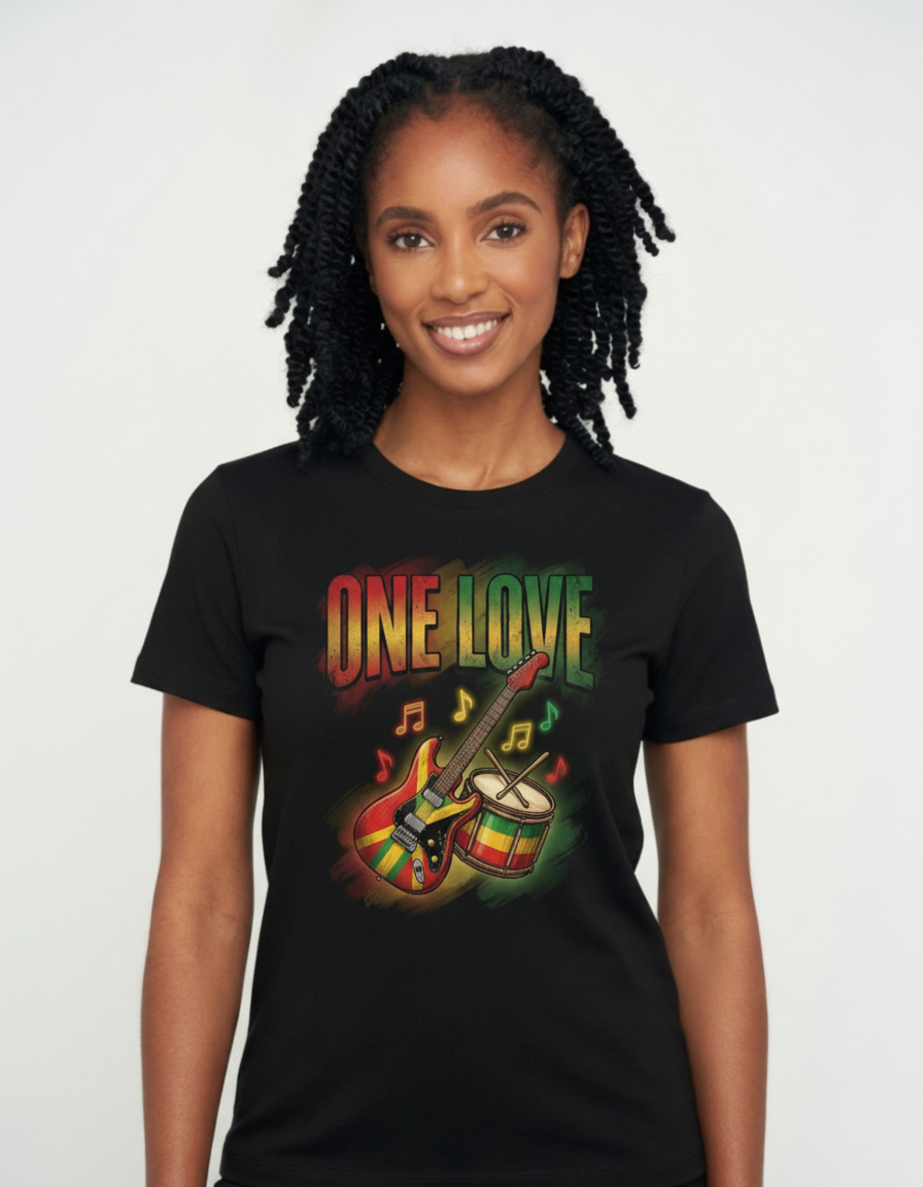 One Love Reggae Music T-Shirt - Roots & Culture