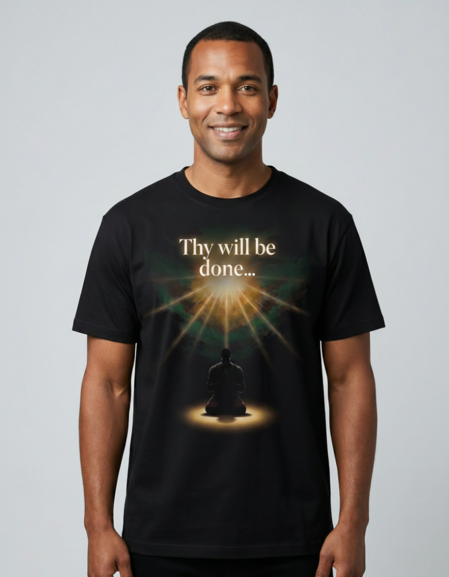 Thy Will Be Done… - Lord's Prayer Series Jamaican Christian T-Shirt